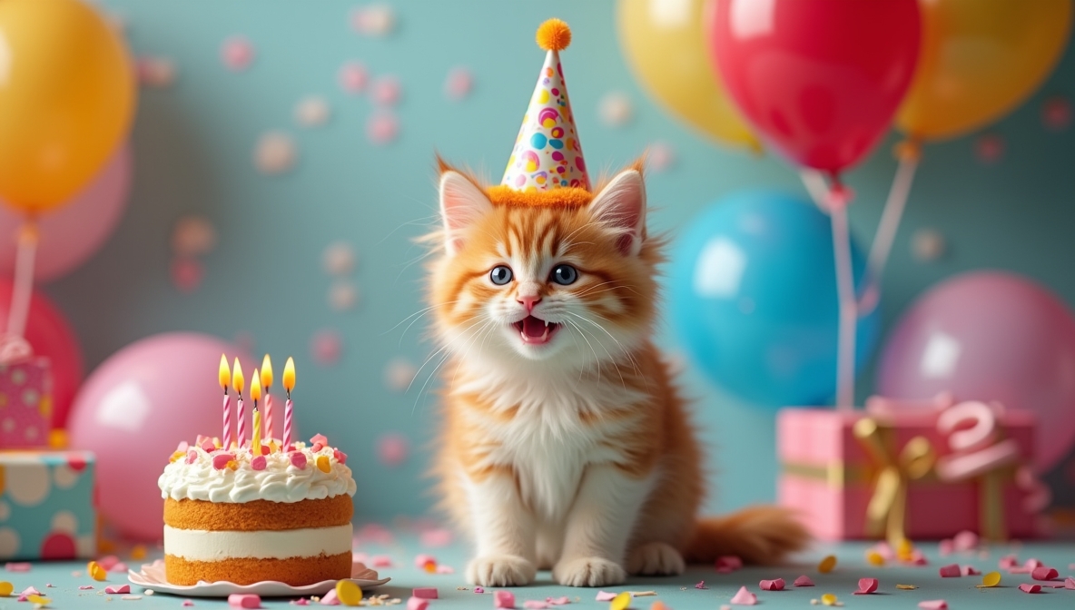 Happy Birthday Cat Images: Cute Kittens, Memes, and Party Vibes