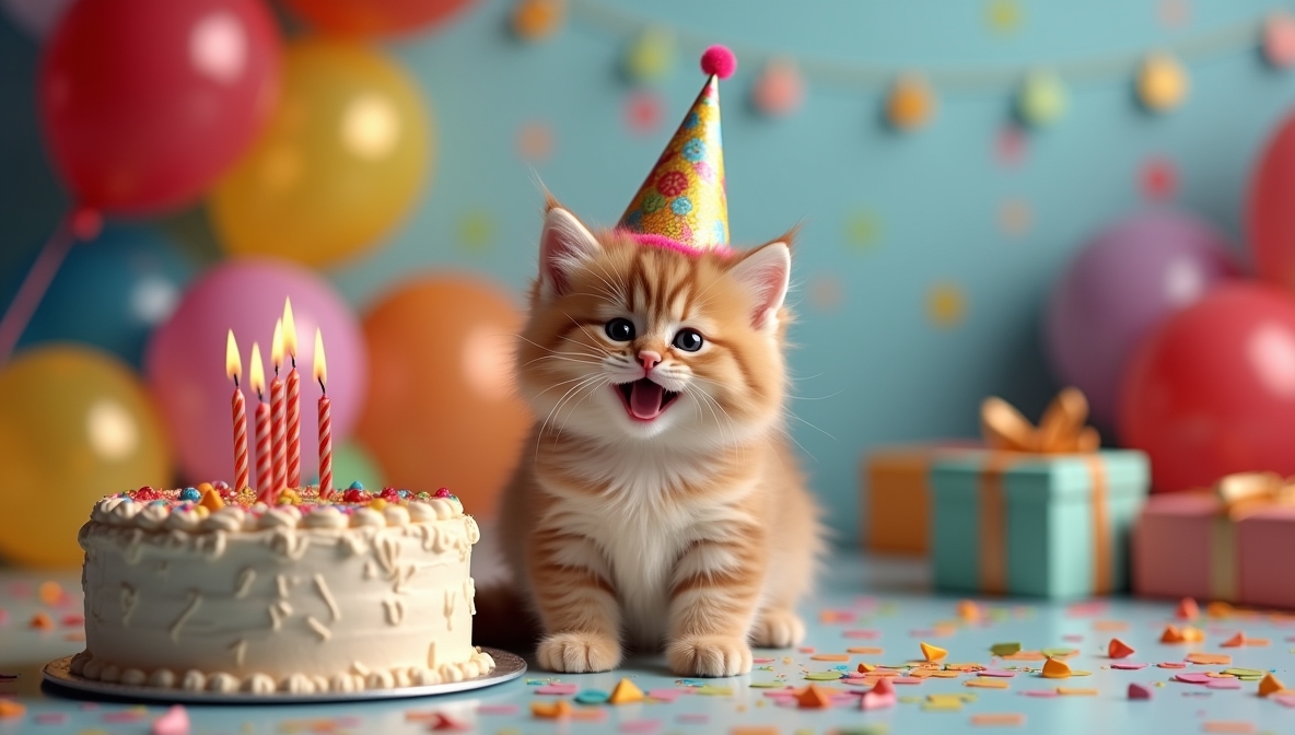 From Fluffy Maine Coon Cat Images: Why We Love Birthday Cat Images Best 1