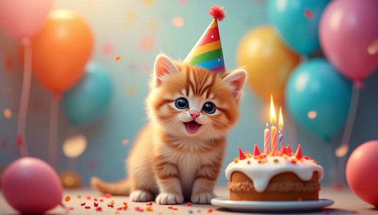 The World of happy birthday cat images & Reaction Super 1